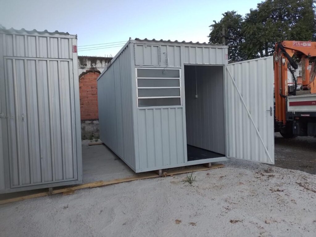 alugar container obra preço acessível