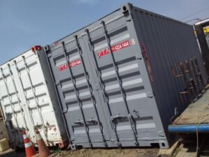 aluguel de container para materiais de construção
