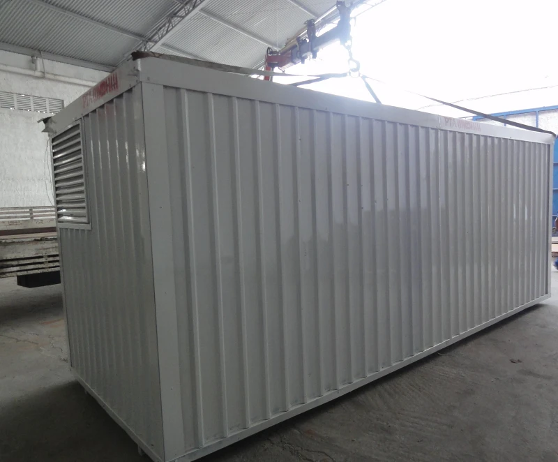 aluguel de container preço acessível