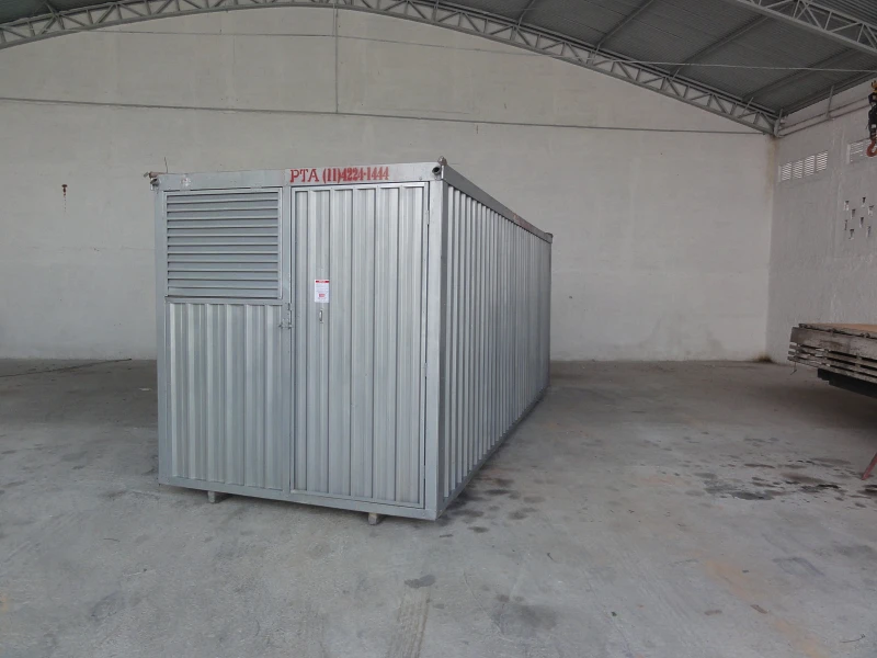 aluguel de container revestido em São Paulo