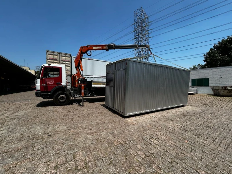 container habitacional para obras temporárias