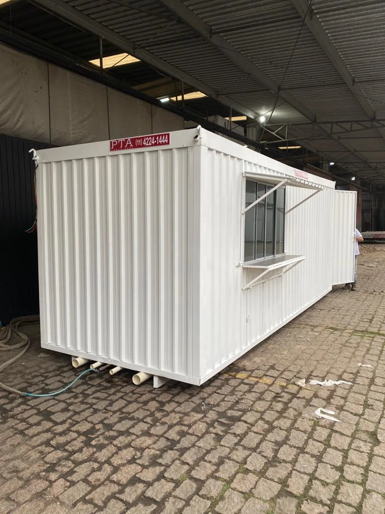container habitacional para obras temporárias