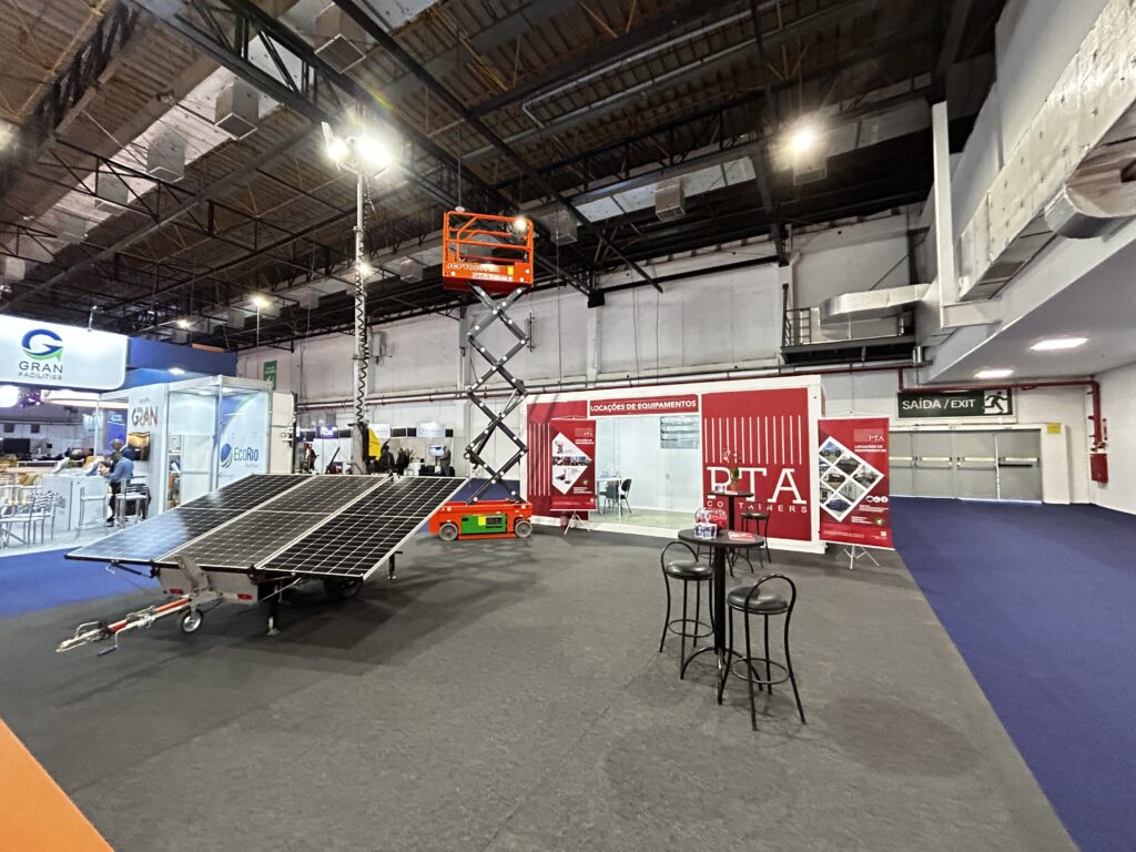 container para alugar em eventos