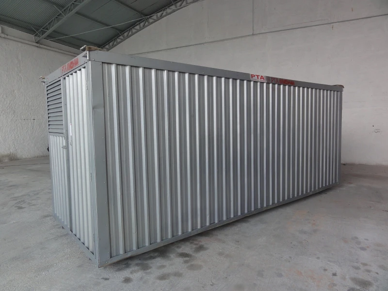 container para armazenamento de materiais de construção
