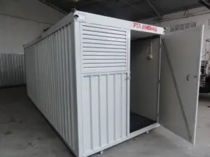 container revestido preço